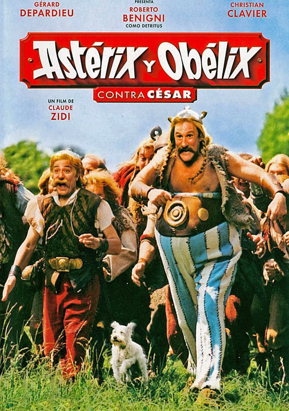 dónde ver película Astérix y Obélix contra César