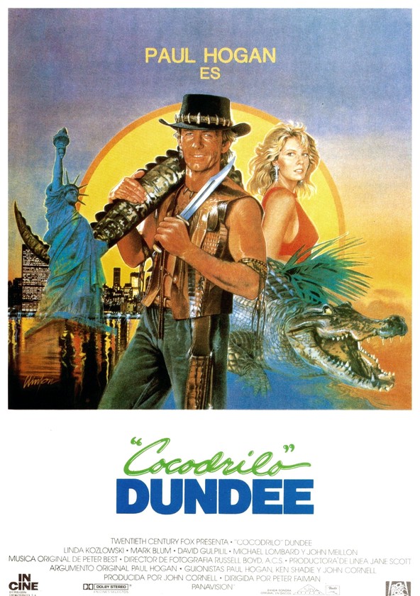 dónde ver película Cocodrilo Dundee