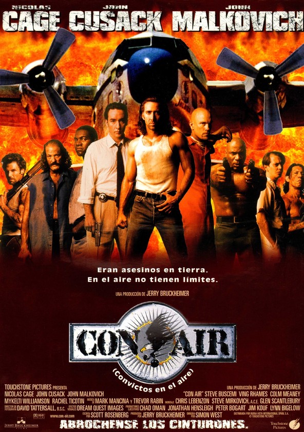 película Con Air (Convictos en el aire)