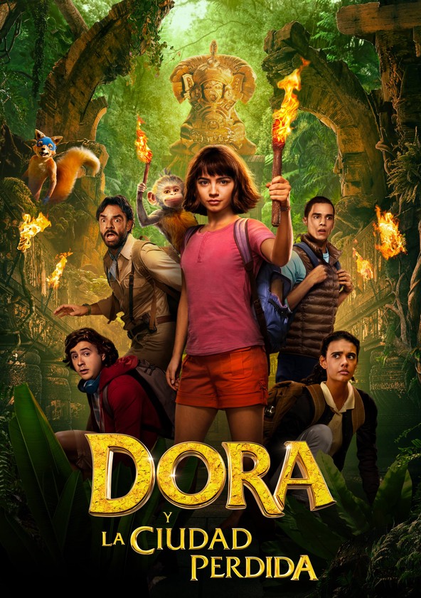 dónde ver película Dora y la ciudad perdida