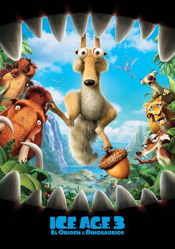 película Ice Age 3: El origen de los dinosaurios