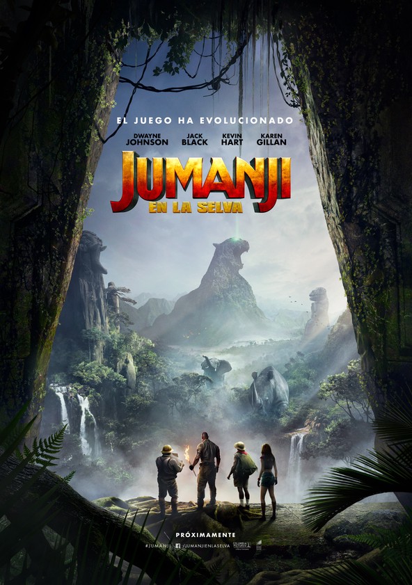 película Jumanji: Bienvenidos a la jungla