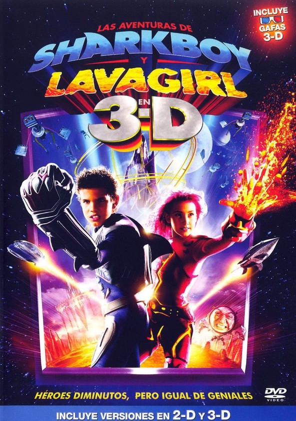 película Las aventuras de Sharkboy y Lavagirl