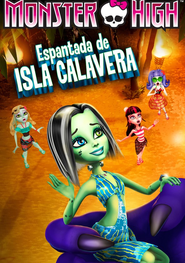 película Monster High: Espantada de isla calavera