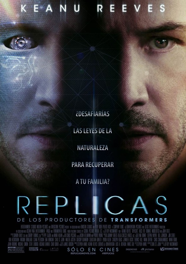 dónde ver película Réplicas