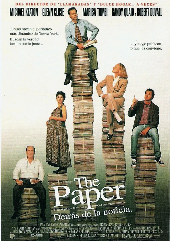 película The Paper (Detrás de la noticia)