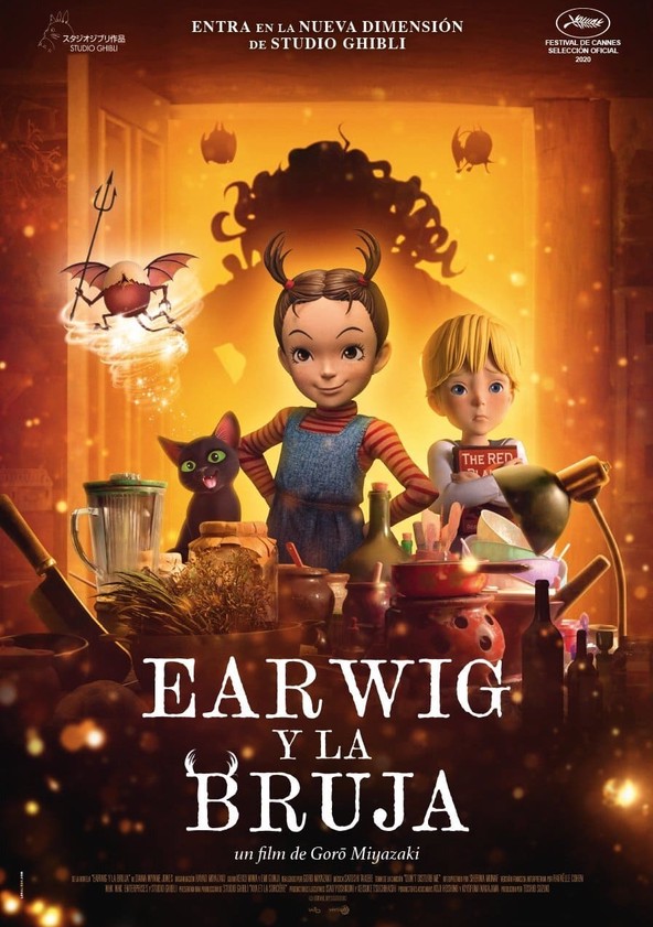 dónde ver película Earwig y la bruja