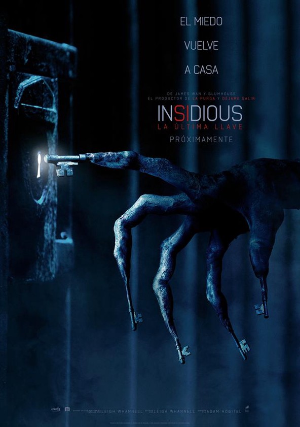 dónde ver película Insidious: La última llave