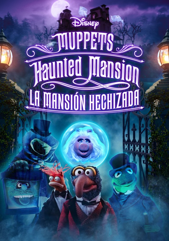dónde ver película Los Muppets en Haunted Mansion