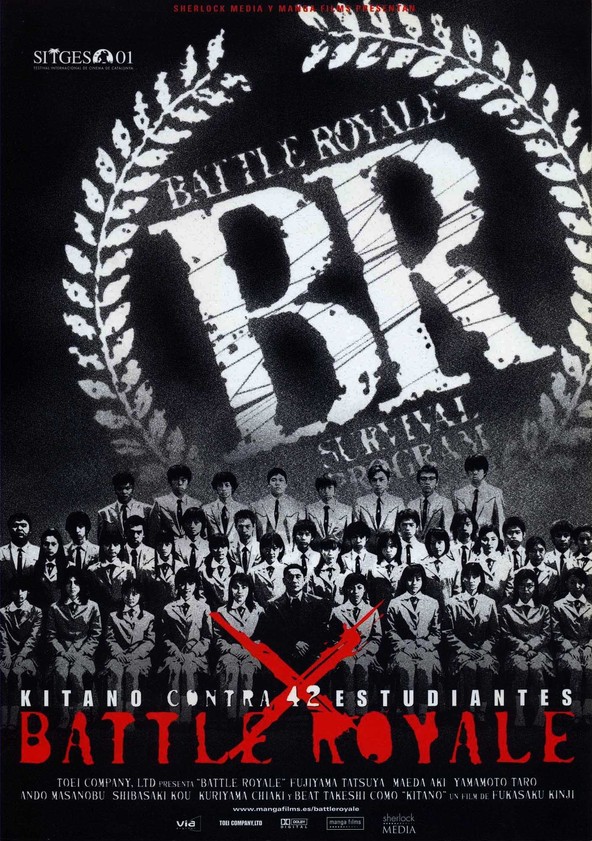 dónde ver película Battle Royale