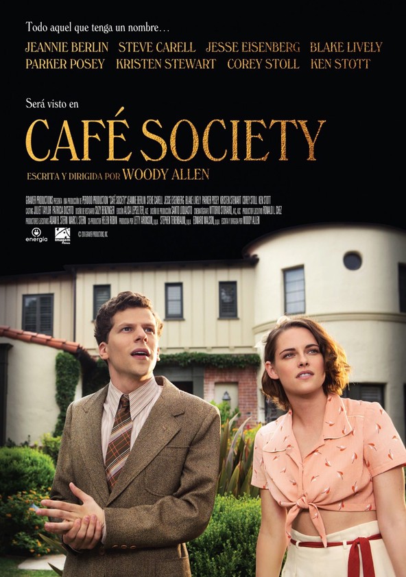 dónde ver película Café Society