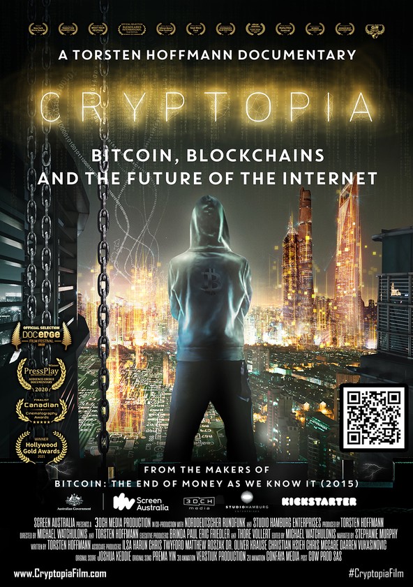 película Cryptopia: Bitcoin, Blockchains, and the Future of the Internet