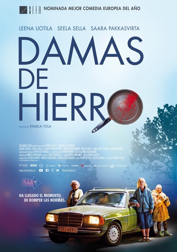 dónde ver película Damas de hierro