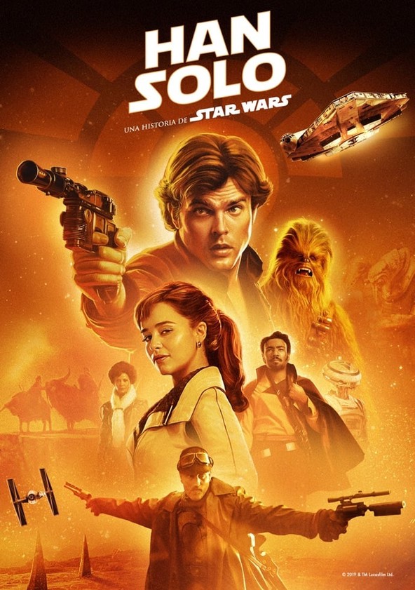 película Han Solo: Una historia de Star Wars