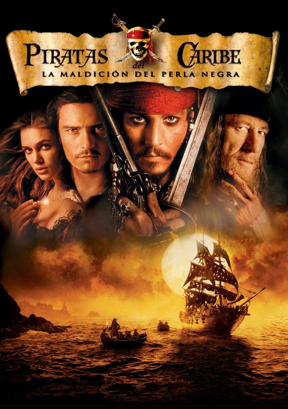 película Piratas del Caribe. La maldición de la Perla Negra