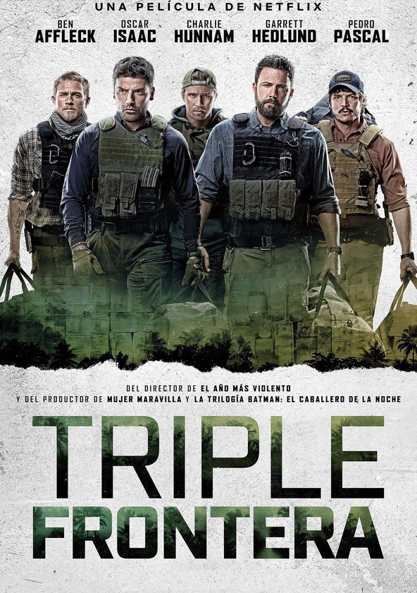 dónde ver película Triple frontera