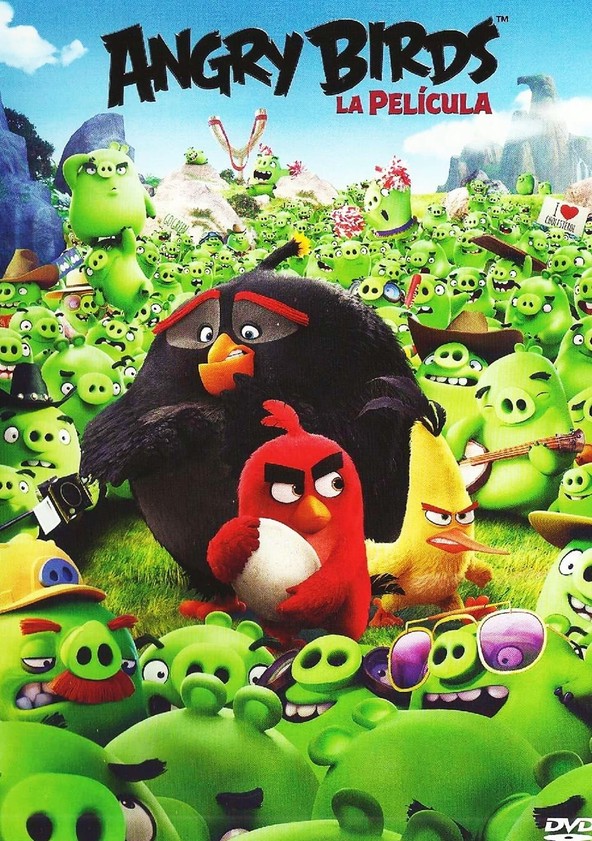 dónde ver película Angry Birds: La película