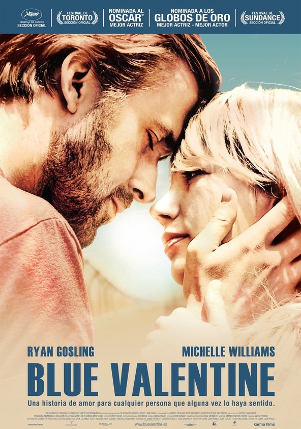 dónde ver película Blue Valentine