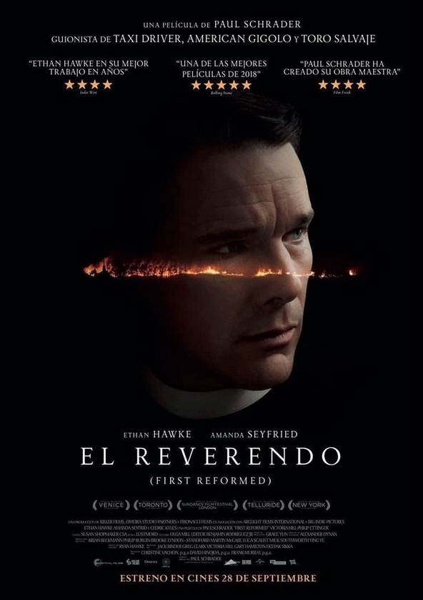 dónde ver película El reverendo