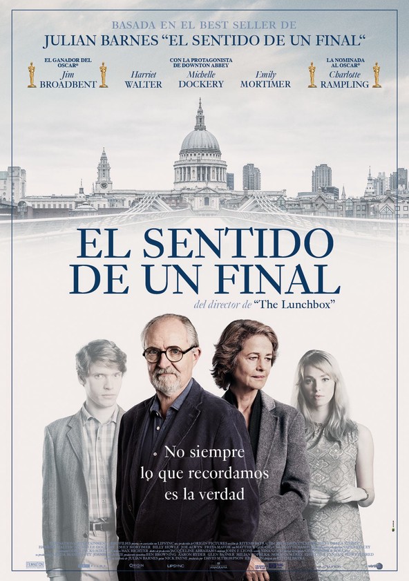 dónde ver película El sentido de un final