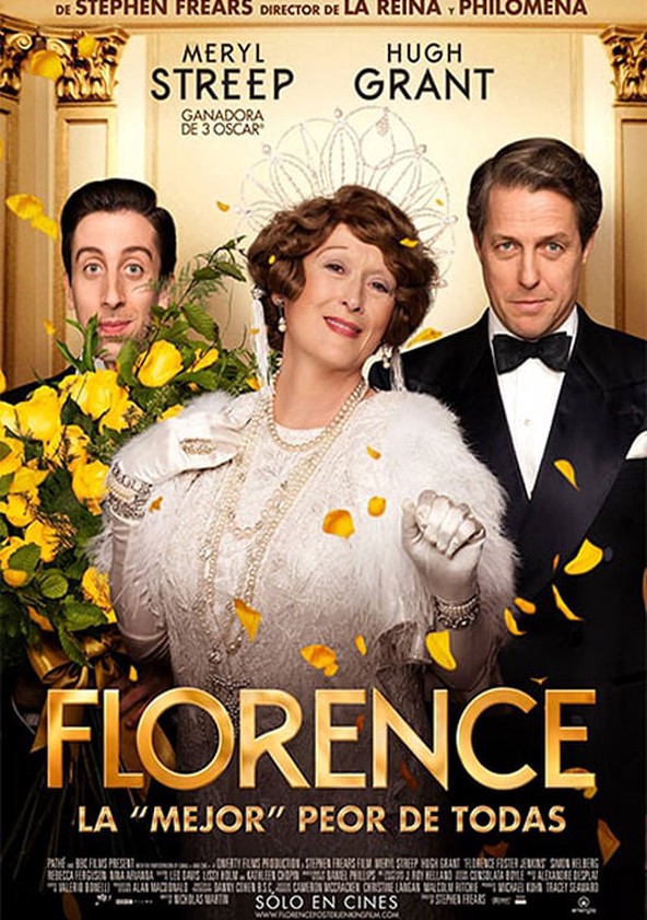 dónde ver película Florence Foster Jenkins