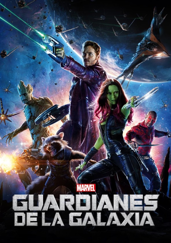 dónde ver película Guardianes de la galaxia