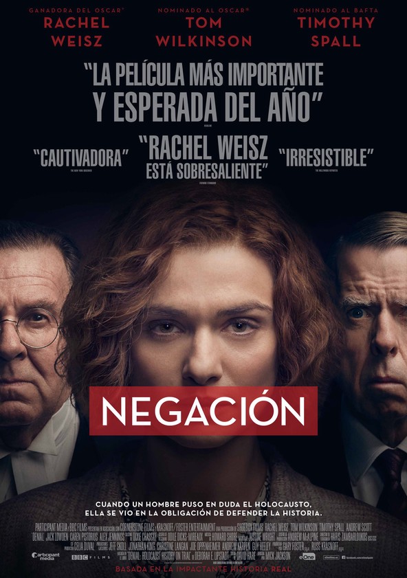 dónde ver película Negación