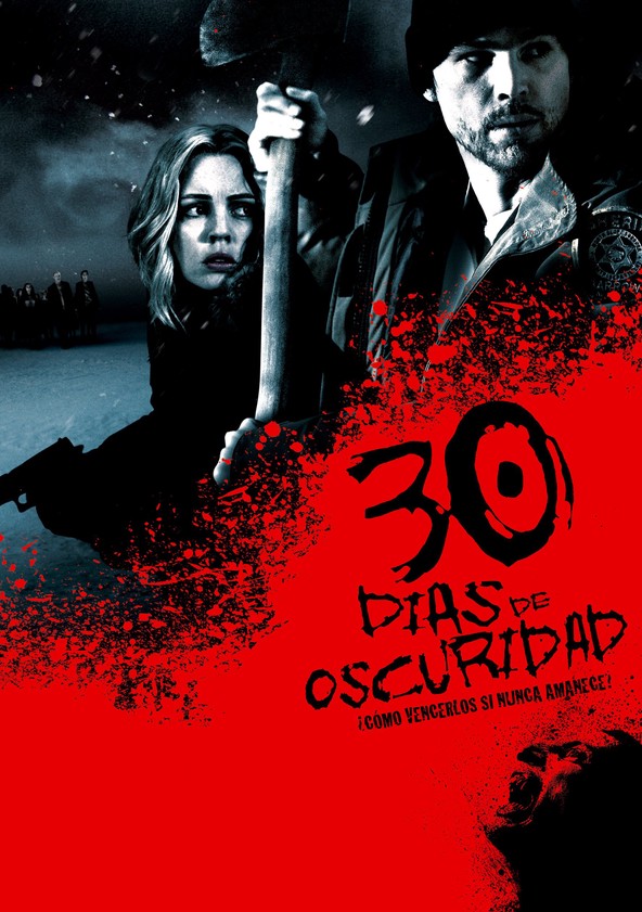 dónde ver película 30 días de oscuridad