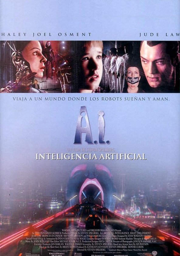 dónde ver película A.I. Inteligencia Artificial