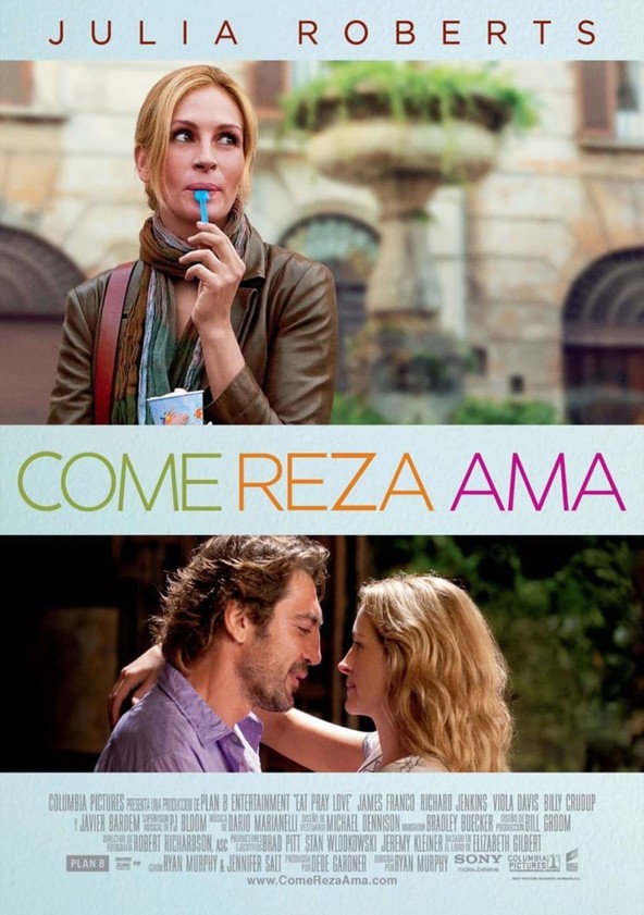 dónde ver película Come, reza, ama