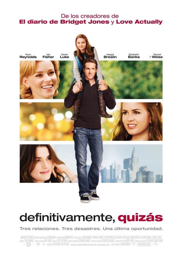 película Definitivamente, quizás