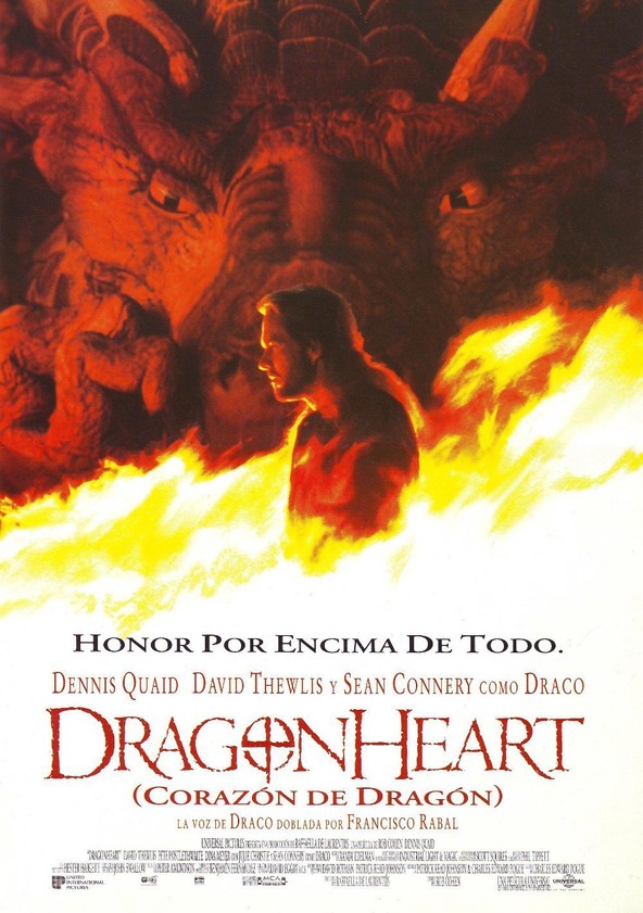 película Dragonheart (Corazón de dragón)