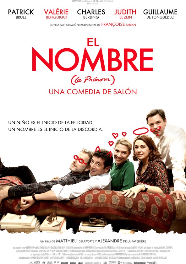 dónde ver película El nombre (Le prénom)