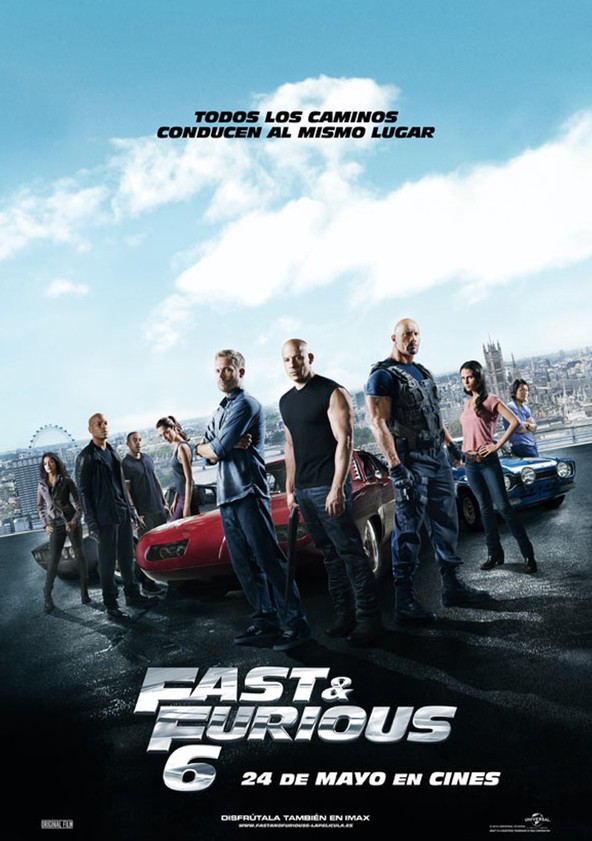 dónde ver película Fast & Furious 6