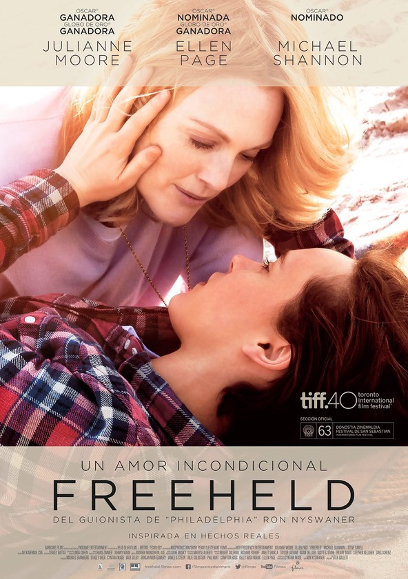 dónde ver película Freeheld, un amor incondicional