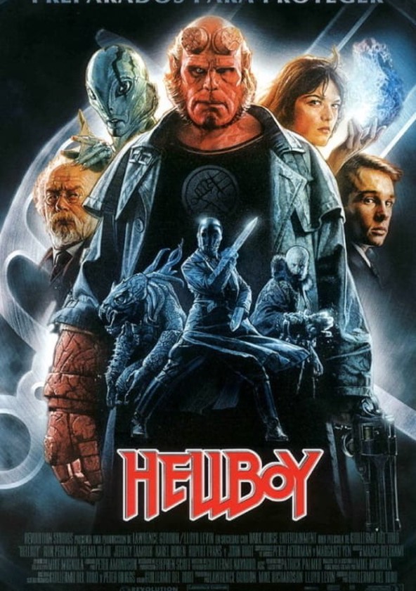 dónde ver película Hellboy