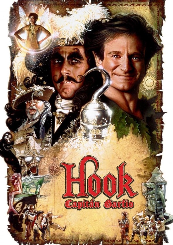 película Hook (El capitán Garfio)