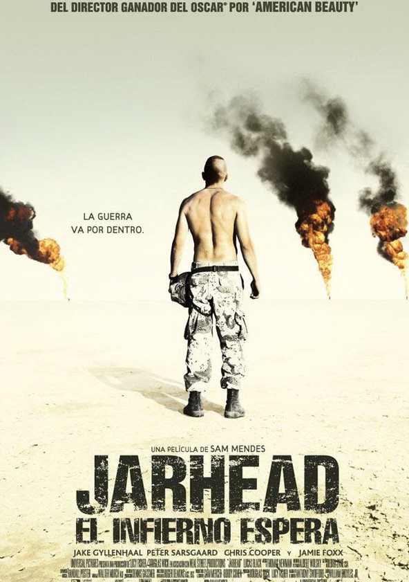 dónde ver película Jarhead, el infierno espera