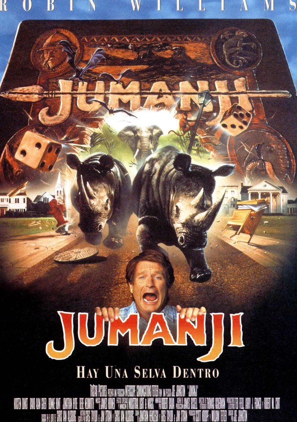 dónde ver película Jumanji