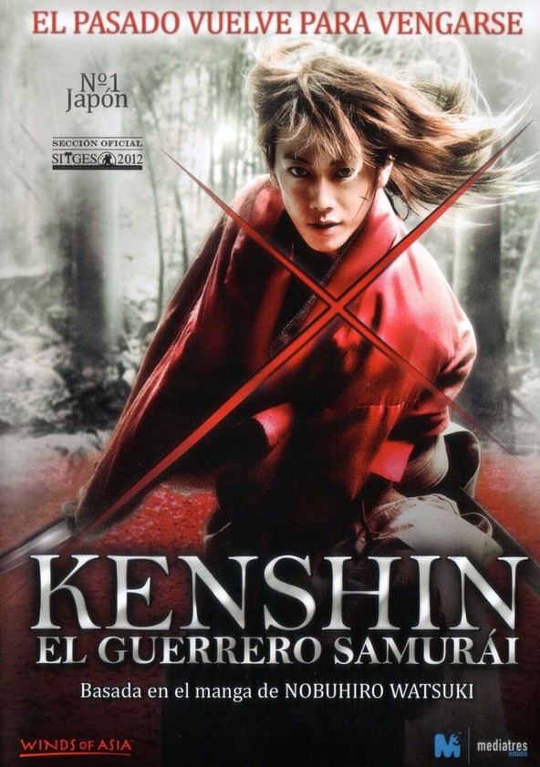 dónde ver película Kenshin, el guerrero samurái