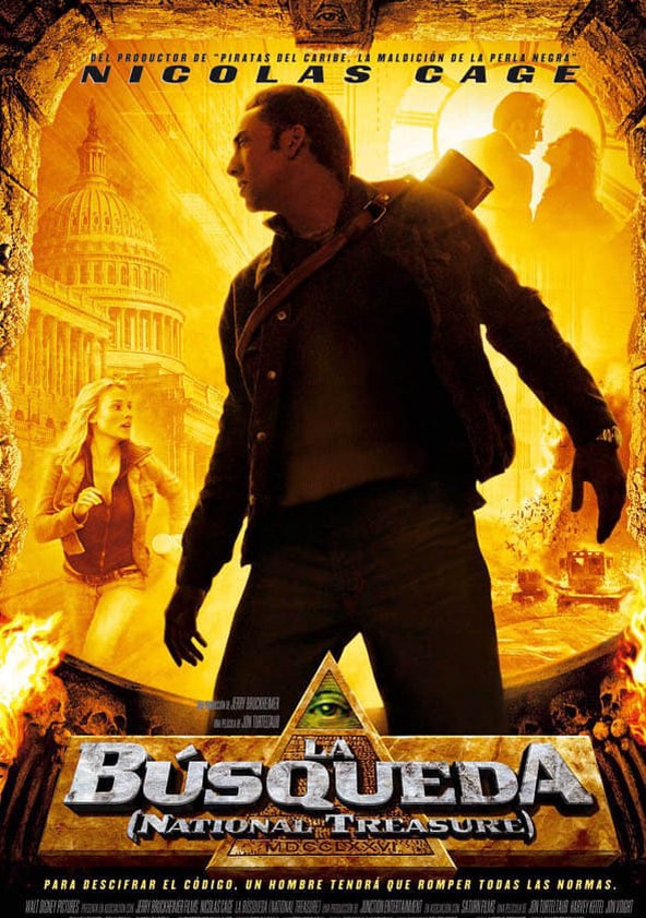 película La búsqueda (National Treasure)