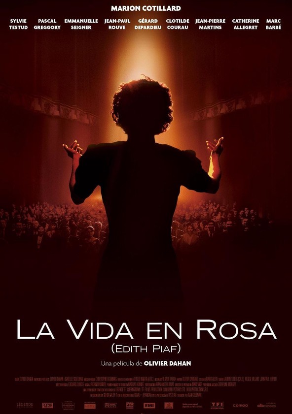 dónde ver película La vida en rosa (Edith Piaf)