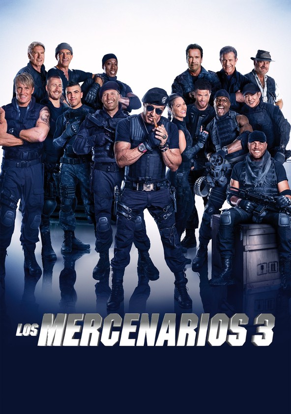 dónde ver película Los mercenarios 3