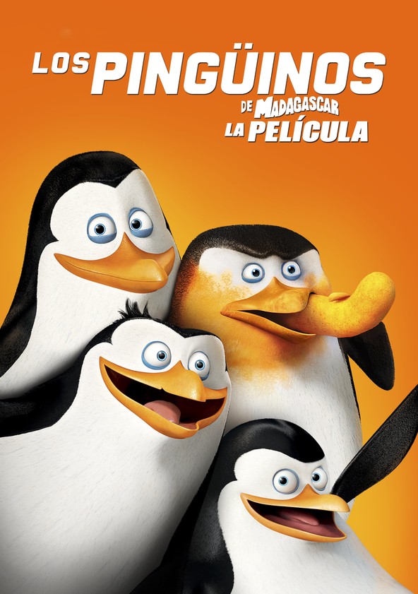 dónde ver película Los pingüinos de Madagascar