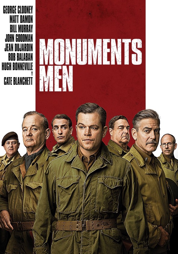 dónde ver película Monuments Men