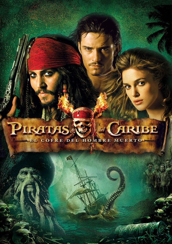 película Piratas del Caribe: El cofre del hombre muerto