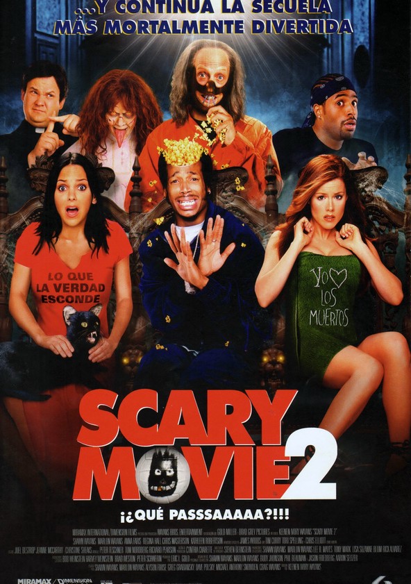 dónde ver película Scary Movie 2