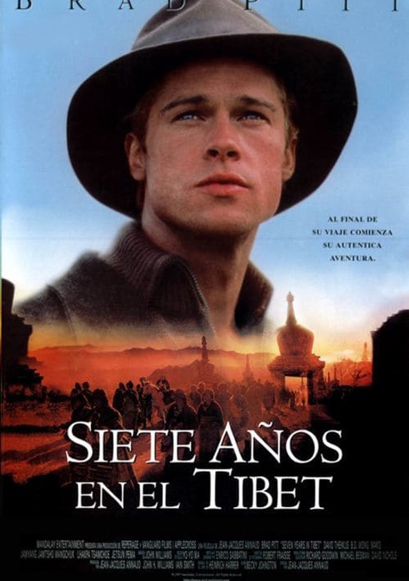 película Siete años en el Tíbet