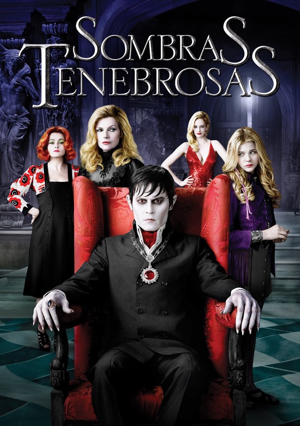 dónde ver película Sombras tenebrosas