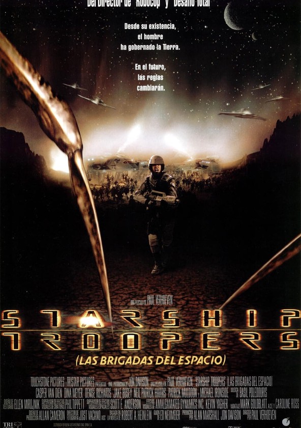 dónde ver película Starship Troopers (Las brigadas del espacio)